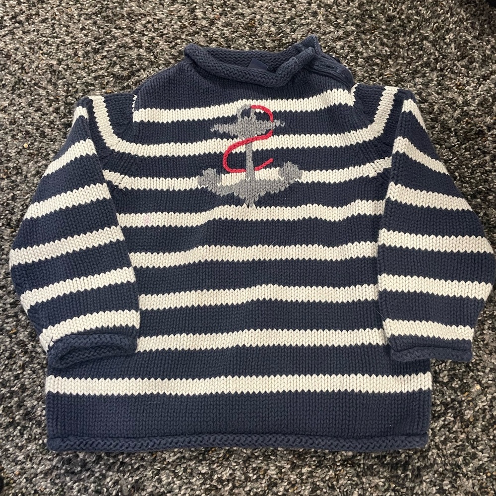 GAP Nautical Anchor Knit Sweater